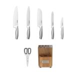 Cuisinart 7-Piece Stainless Steel Knife Block Set