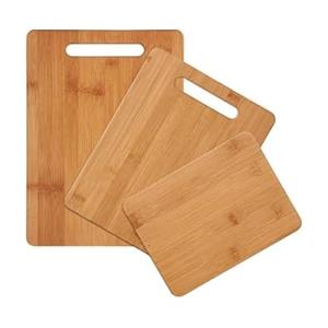 Farberware 3-Piece Reversible Bamboo Cutting Board Set