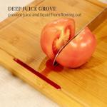 Set of 3 Bamboo Cutting Boards with Handles
