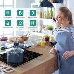 30 Inch Electric Induction Cooktop with 4 Burners