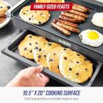 Blue Diamond Extra Large Electric Griddle with Ceramic Nonstick