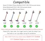 REEYEAR On/Off Control Clamp for Dyson Vacuums