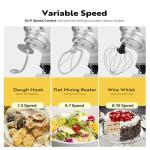 VIVOHOME 6-in-1 Stand Mixer with 8.5 Qt Bowl