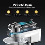 VIVOHOME 6-in-1 Stand Mixer with 8.5 Qt Bowl