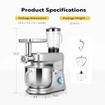 VIVOHOME 6-in-1 Stand Mixer with 8.5 Qt Bowl