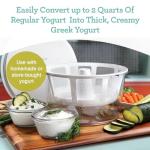 Euro Cuisine GY50 Greek Yogurt Maker with Strainer