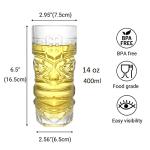 BPFY 14oz Hawaiian Tiki Glasses - 2 Pack