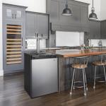 Kegco 3 Faucet Digital Kegerator with Stainless Door