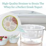 Euro Cuisine GY50 Greek Yogurt Maker with Strainer