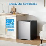 Midea 2.4 Cu. Ft. Stainless Steel Refrigerator