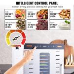 VEVOR 10-Tray Stainless Steel Food Dehydrator