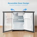 Midea 2.4 Cu. Ft. Stainless Steel Refrigerator