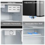Midea 2.4 Cu. Ft. Stainless Steel Refrigerator