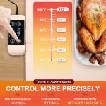Electric Food Warming Mat 24"x15" 6 Temp Settings