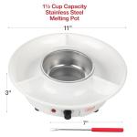 Deluxe Electric Fondue Maker with 4 Forks