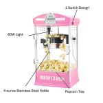 Big Bambino Pink Popcorn Machine with 4-Oz Kettle