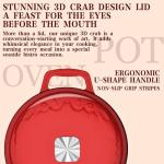 DUTZUN Red Cast Iron Dutch Oven with Lid