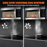 Empava Stainless Steel Over the Range Microwave Oven