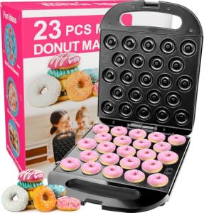 Electric Mini Donut Maker – Makes 23 At Once