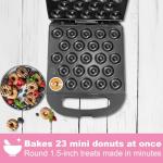 Electric Mini Donut Maker – Makes 23 At Once