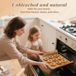 300 Pcs Unbleached Parchment Paper Baking Sheets