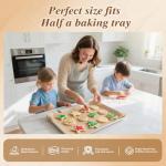 300 Pcs Unbleached Parchment Paper Baking Sheets