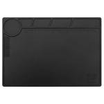 Black Silicone Heat Resistant Repair Mat for Electronics
