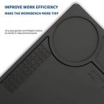 Black Silicone Heat Resistant Repair Mat for Electronics