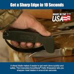 AccuSharp Compact Knife Sharpener with Ergonomic Handle