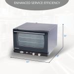 Cadco Heavy Duty Countertop Convection Oven 23-5/8
