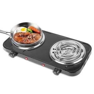 2000W Double Burner Electric Hot Plate for Cooking