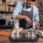 2000W Double Burner Electric Hot Plate for Cooking