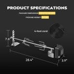 VIVOHOME Stainless Steel Rotisserie Grill Kit