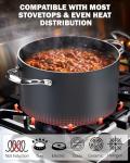 7-Quart Cooks Standard Nonstick Stock Pot with Lid
