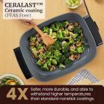 Elite Gourmet 15" Electric Skillet with Non-stick Surface