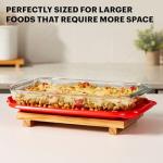 Pyrex Basics 3-Pack Glass Baking Dishes with Lids