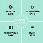 Pyrex Basics 3-Pack Glass Baking Dishes with Lids