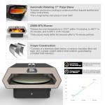 16" Portable Propane Outdoor Pizza Oven Set