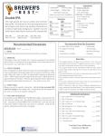 Double IPA Home Brewing Ingredient Kit