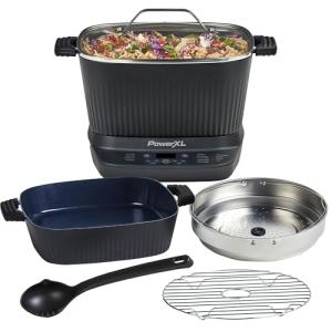 StirMax Deluxe 7.5 Quart Multi-Cooker with Paddle