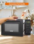 Commercial Chef 0.7 Cu Ft Microwave, 700W Black