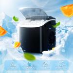 Portable Countertop Ice Maker with Self-Cleaning Feature