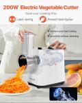VEVOR Electric Cheese Grater and Salad Shooter