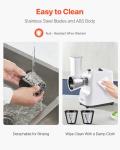 VEVOR Electric Cheese Grater and Salad Shooter