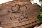 Engraved Personalized Cutting Board for Couples