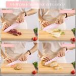 22-Piece German Stainless Steel Kitchen Knife Set