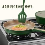 CAROTE 18-Piece Nonstick Induction Cookware Set