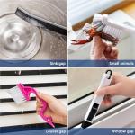 14-Piece Crevice Cleaning Brush Set for Kitchen and Bathroom