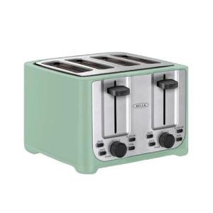 BELLA 4-Slice Toaster with Extra Wide Slots