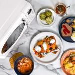Nostalgia Retro 0.7 Cu Ft Microwave Oven - White